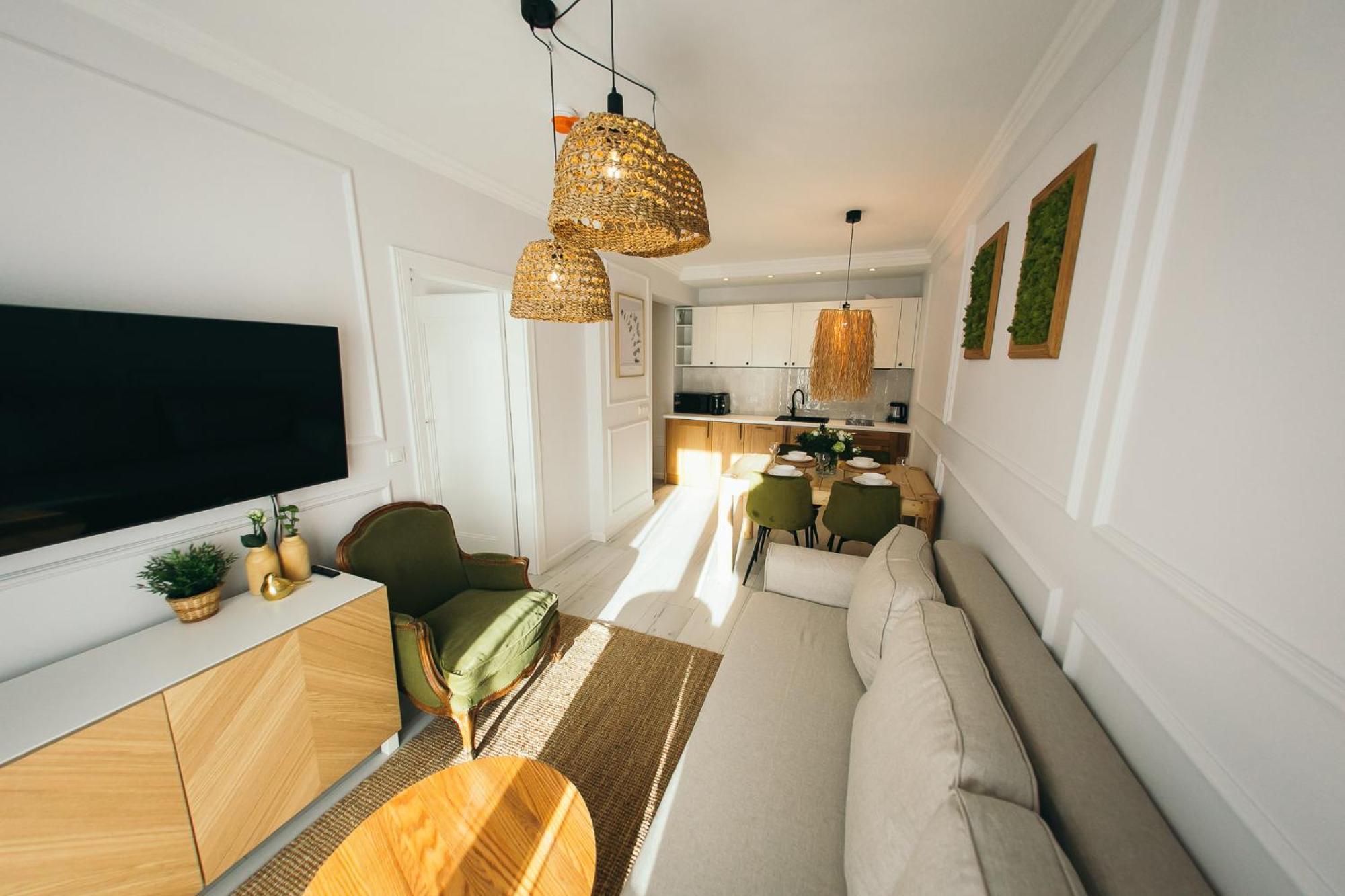 Apartament Uroczy Belle View ชกลาร์สกา ปอเรมบา ภายนอก รูปภาพ