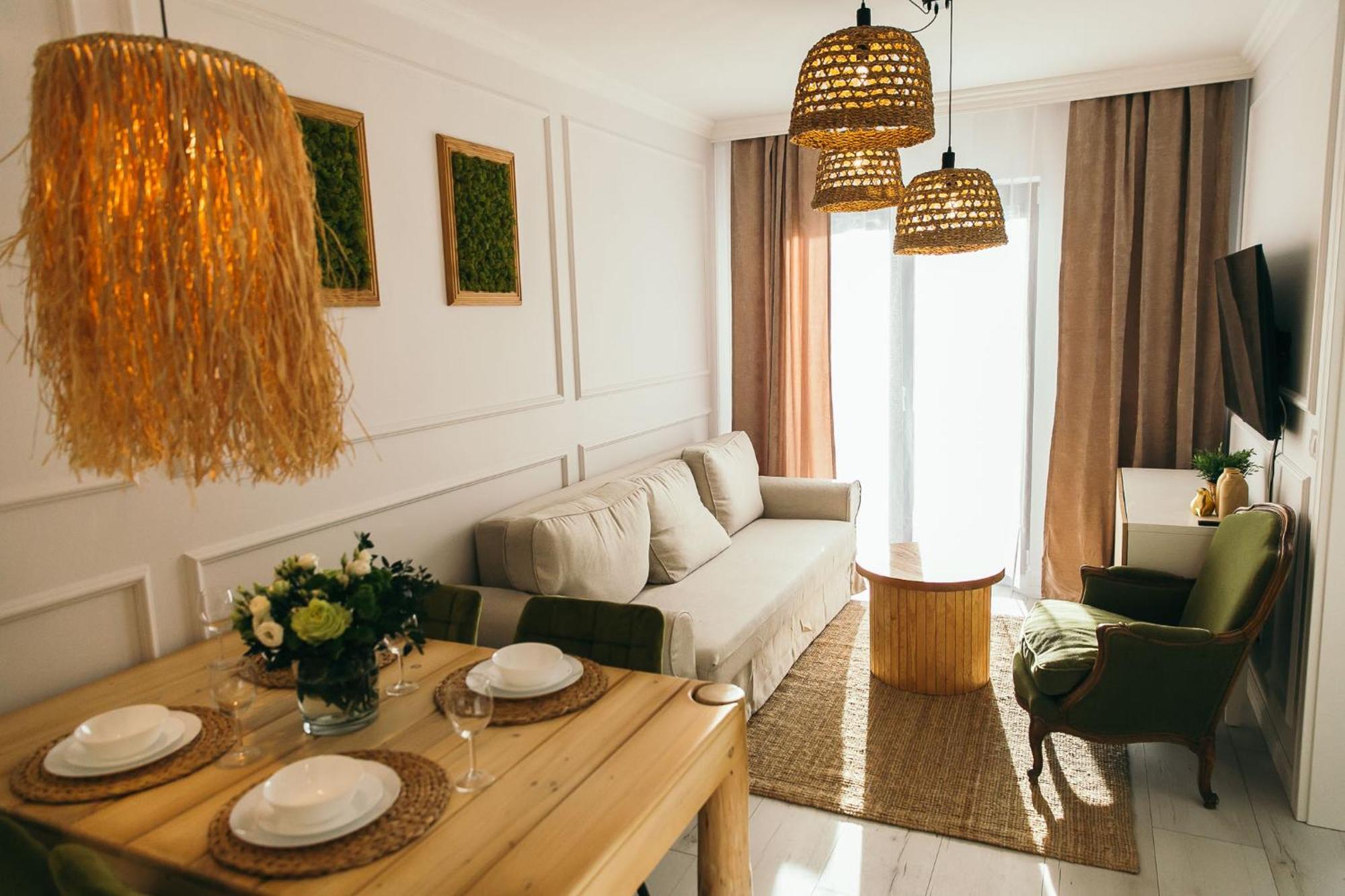 Apartament Uroczy Belle View ชกลาร์สกา ปอเรมบา ภายนอก รูปภาพ