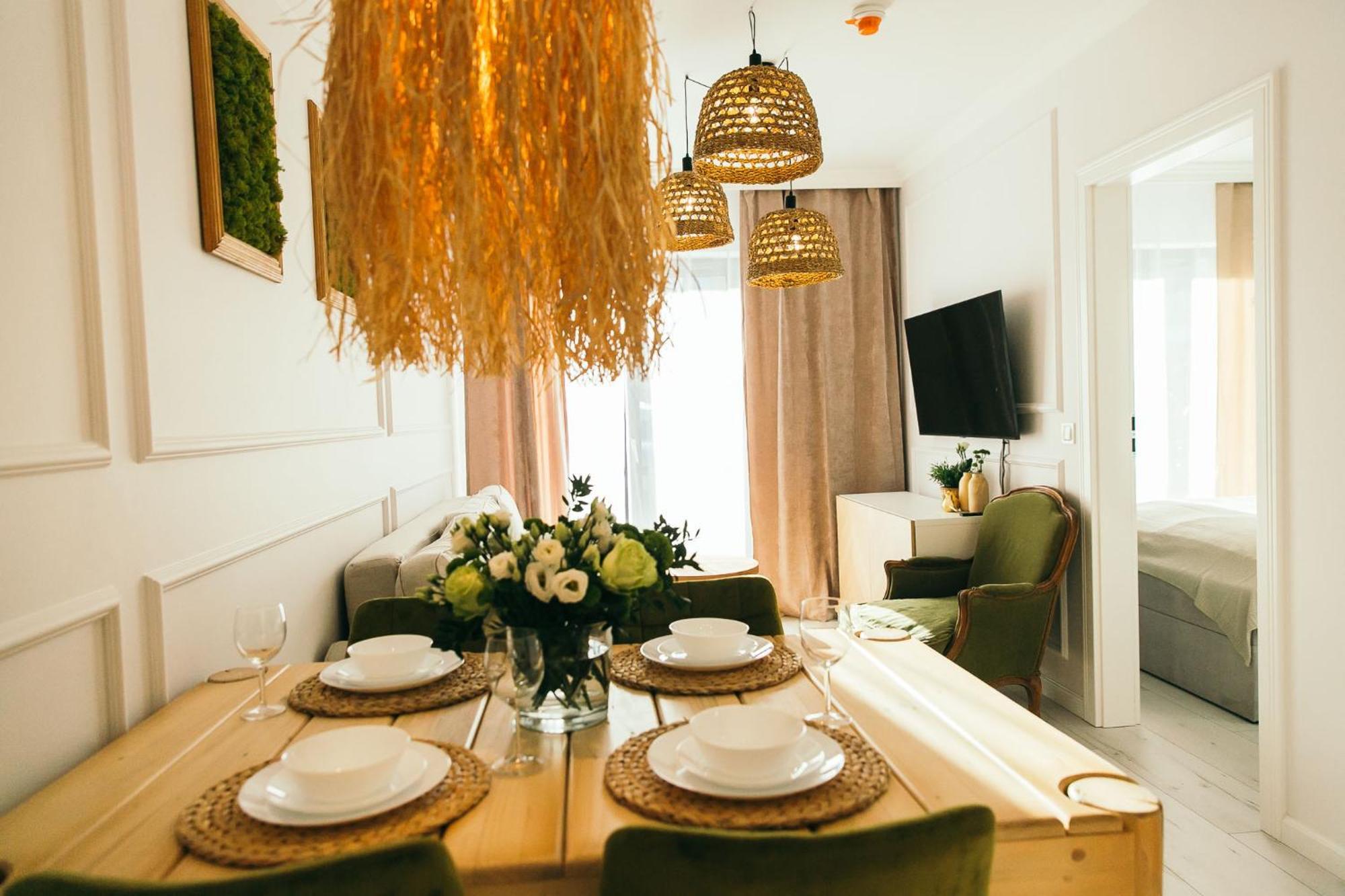 Apartament Uroczy Belle View ชกลาร์สกา ปอเรมบา ภายนอก รูปภาพ